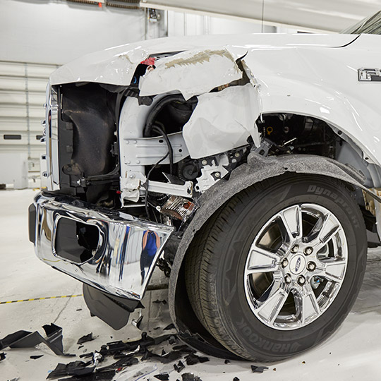 Pricier repairs for aluminum F150 than steel model in fenderbenders